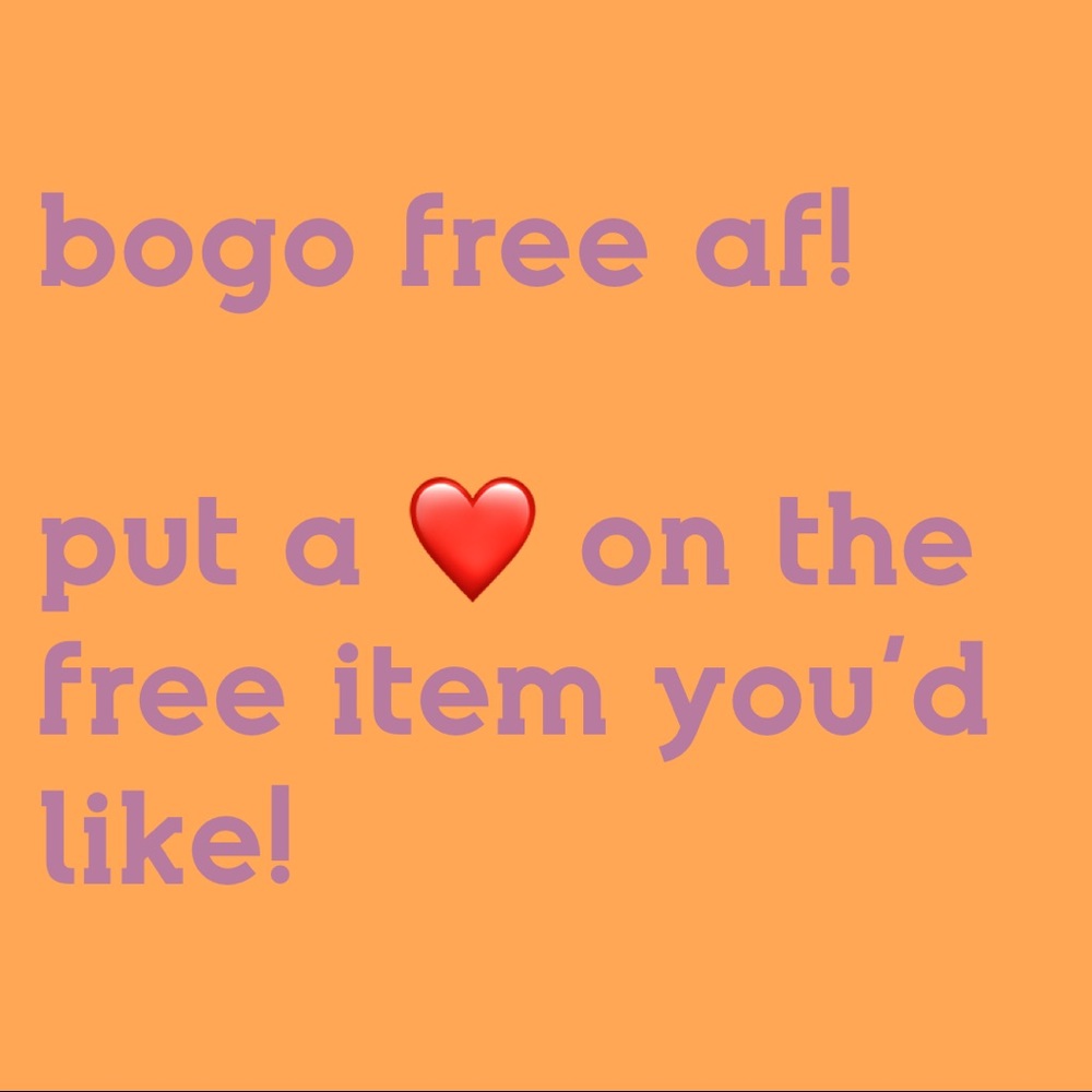BOGO Free!